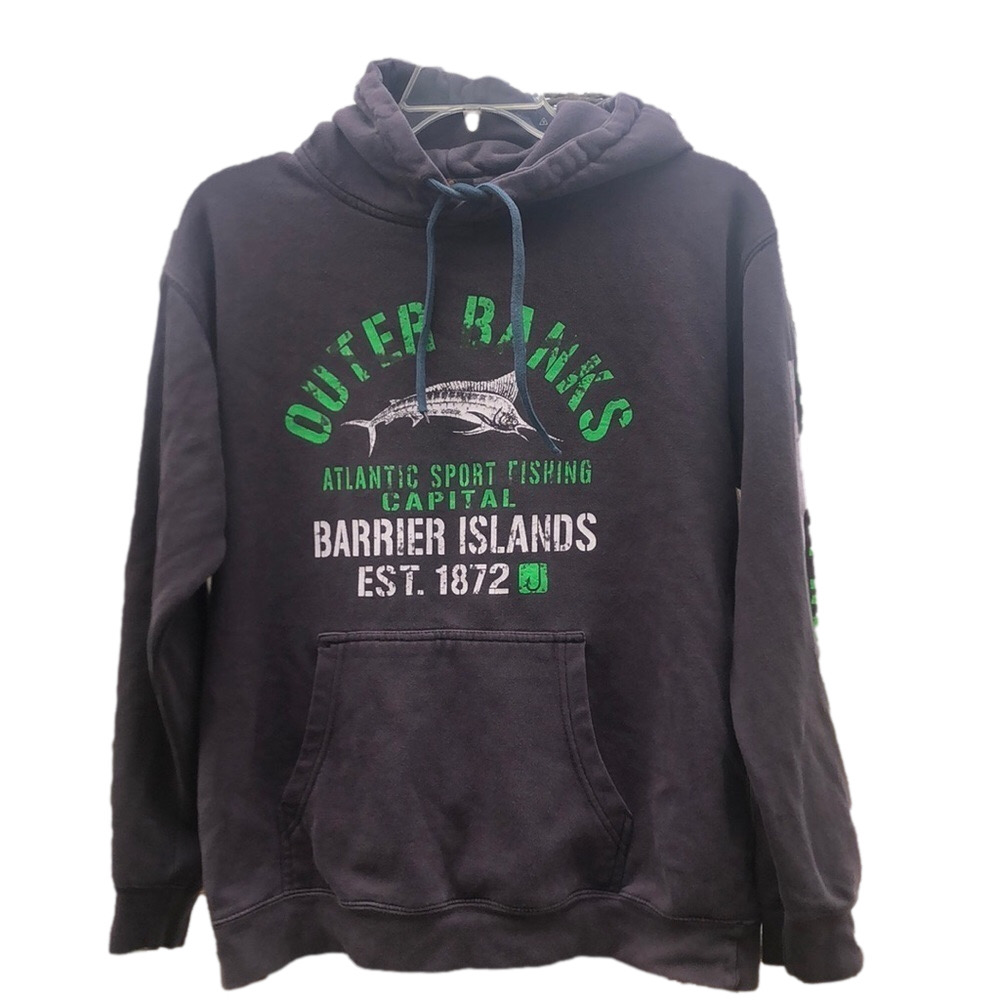 Outer Banks Sweatshirt Prairie Mountain Large Used Good Condition